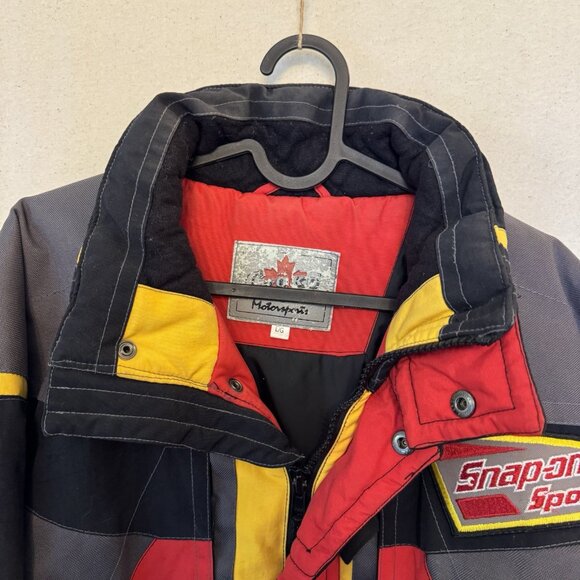 Choko Motorsports Authentic Snap-On Racing Zipper Jacket Sz Large - Picture 3 of 11